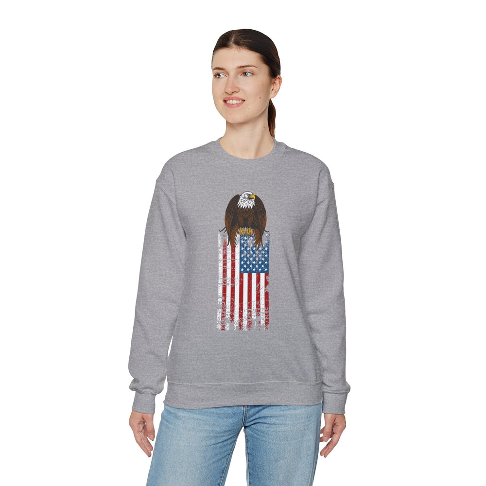 EAGLE USA FLAG SWEATSHIRT