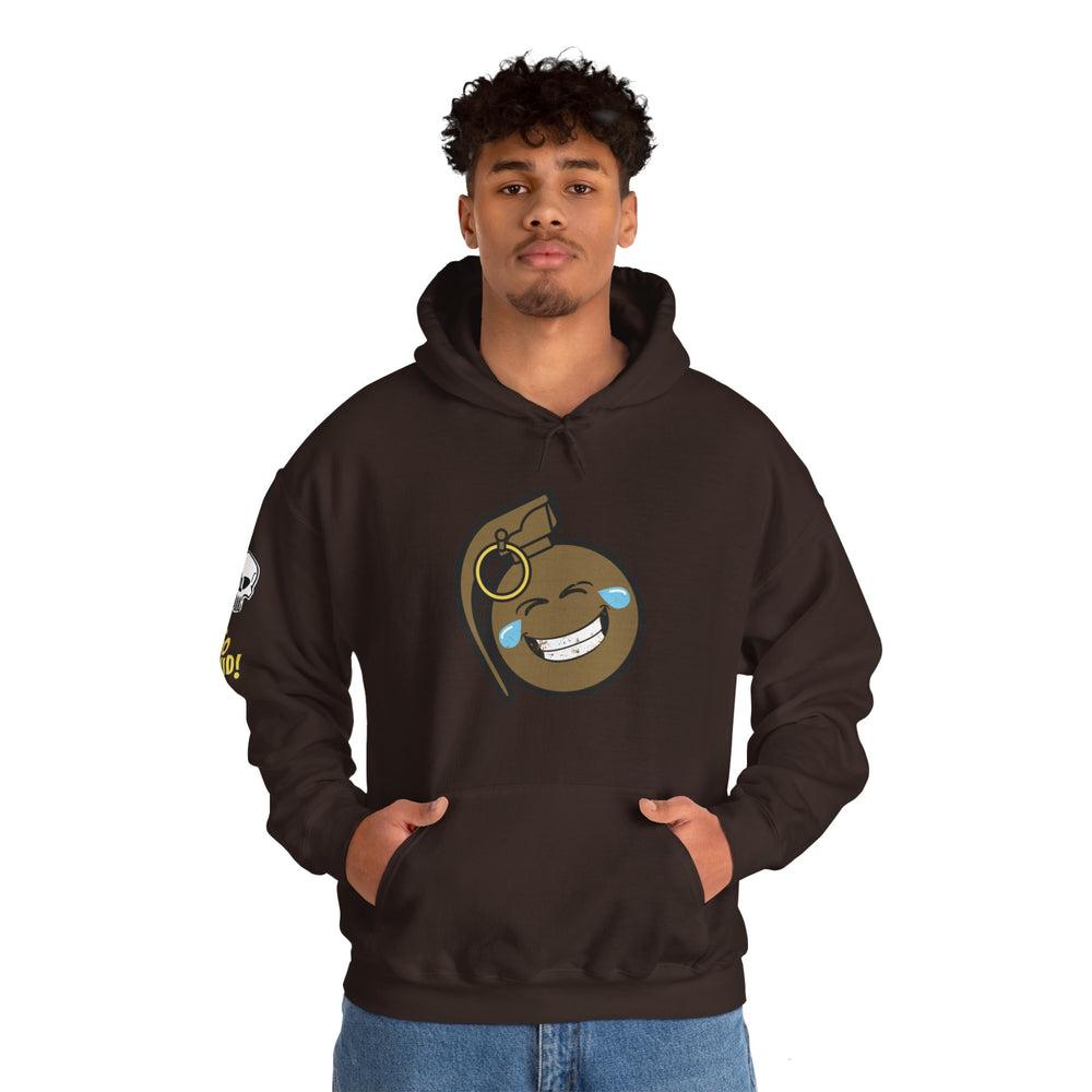 LAUGH BOMB HOODIE