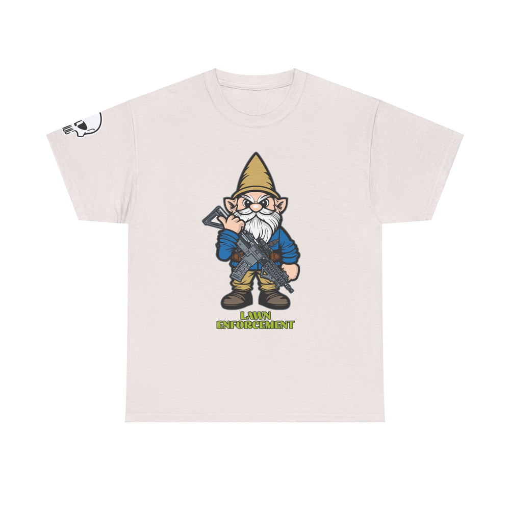 LAWN ENFORCEMENT TAN GARDEN GNOME