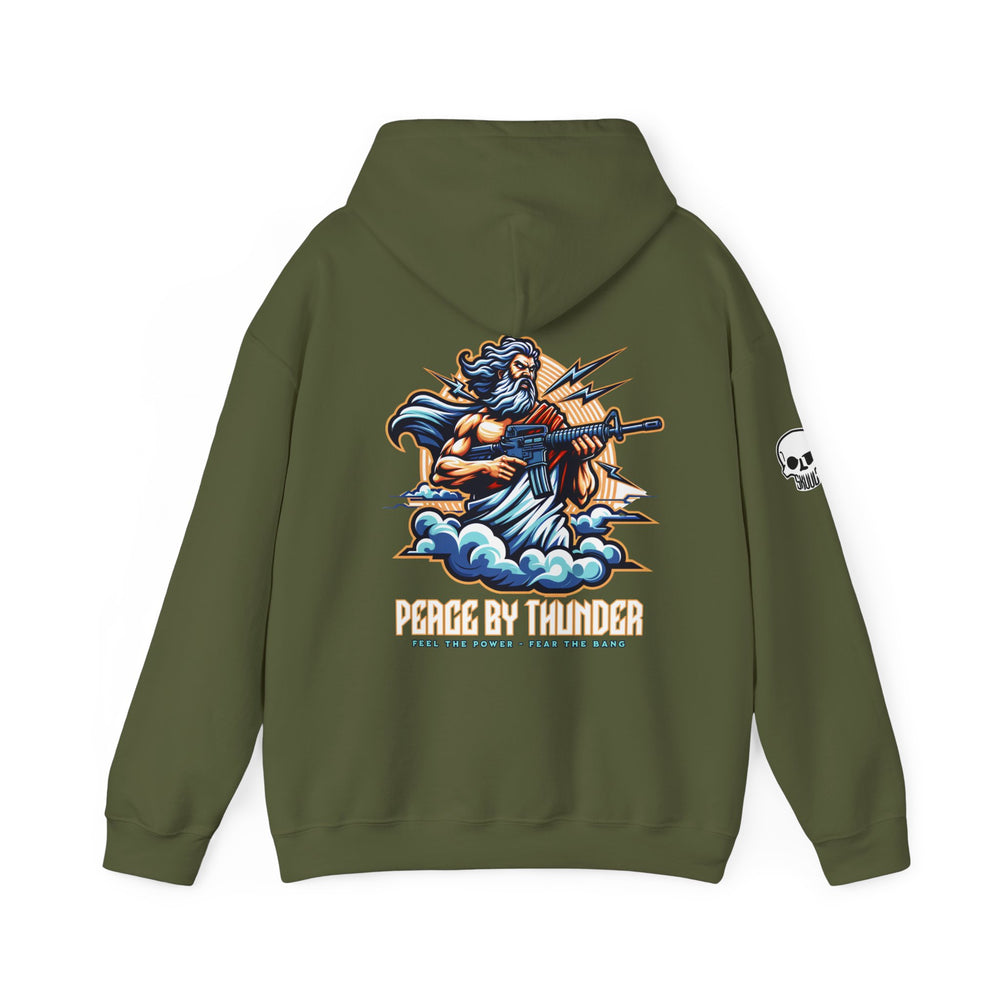 PEACE BY THUNDER HOODIE