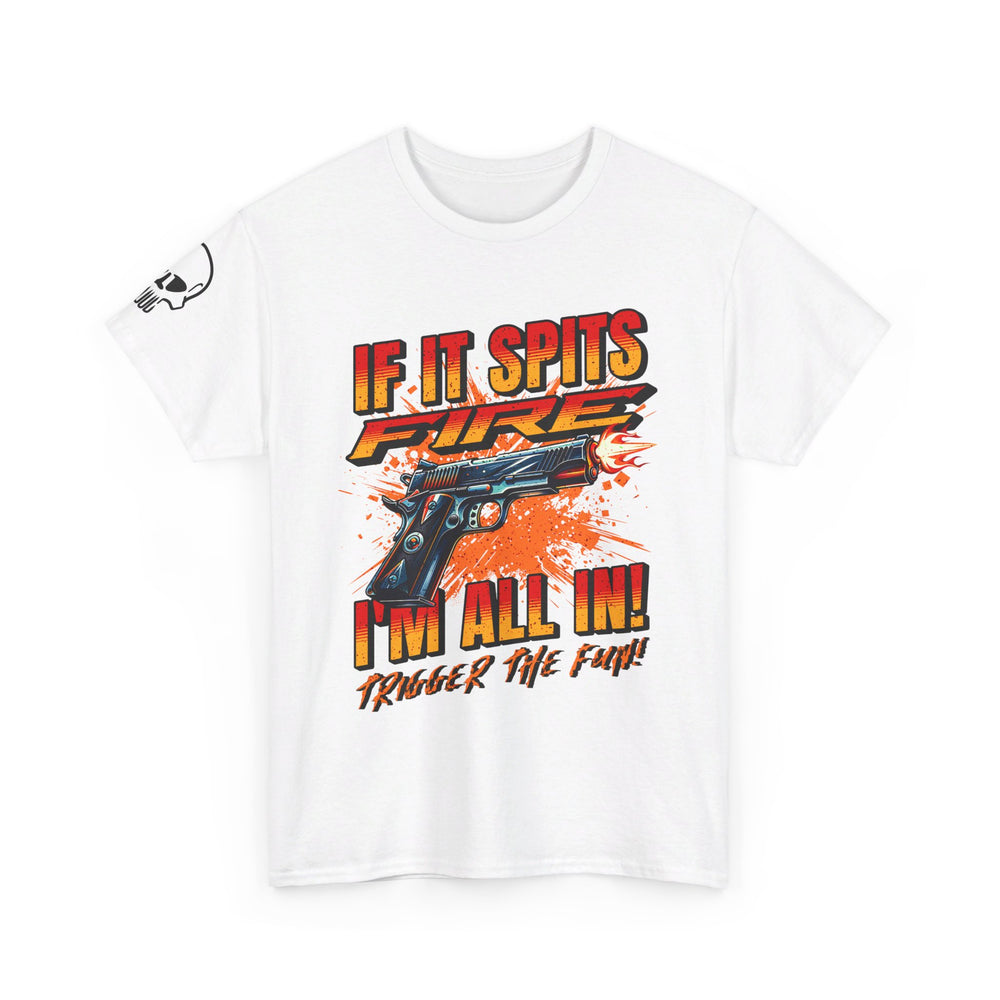 1911 SPITTING FIRE T SHIRT