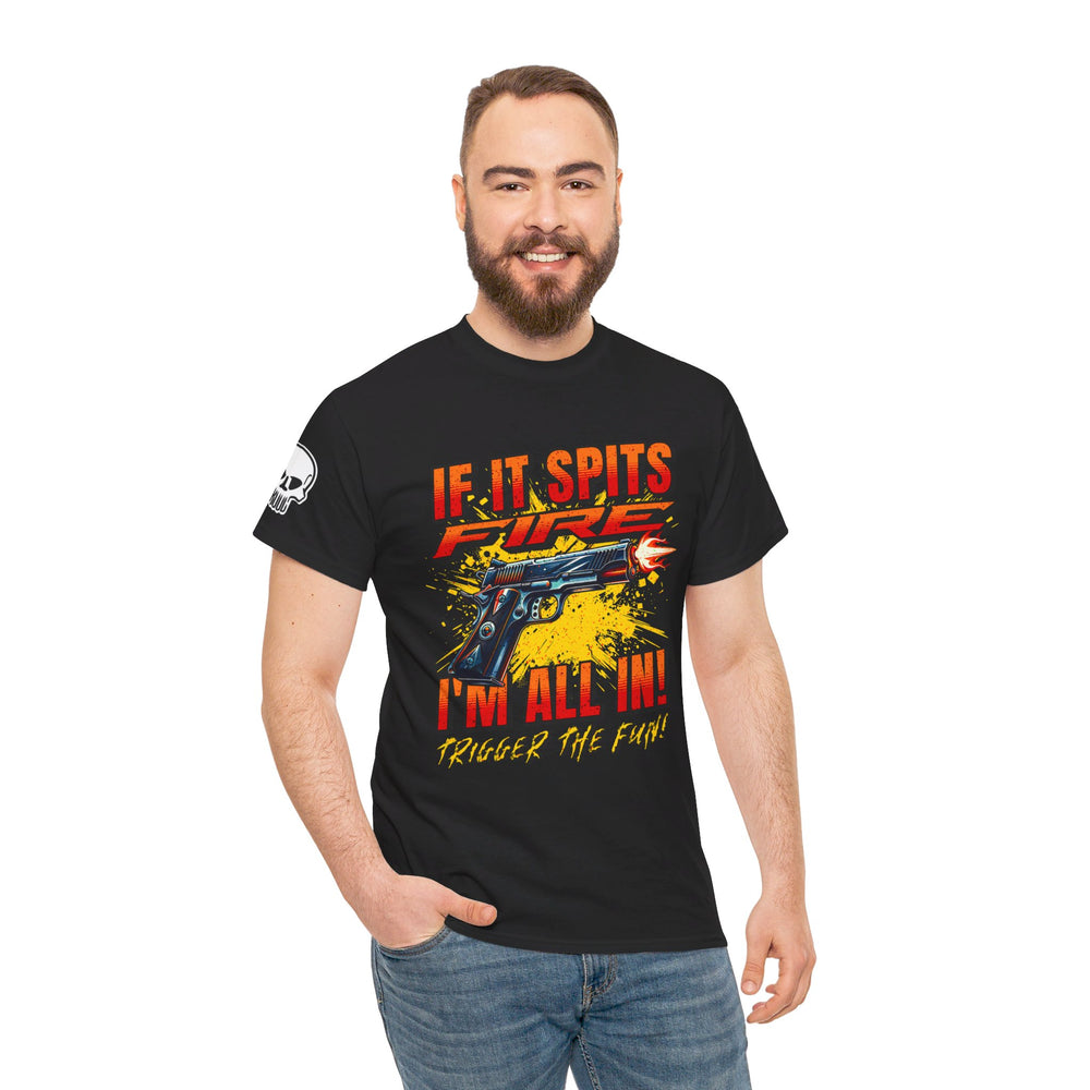 1911 SPITTING FIRE T SHIRT